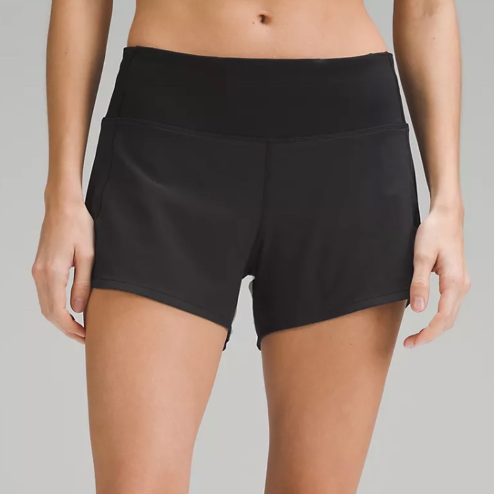 Speed Up Mid-Rise Lined Short 4"